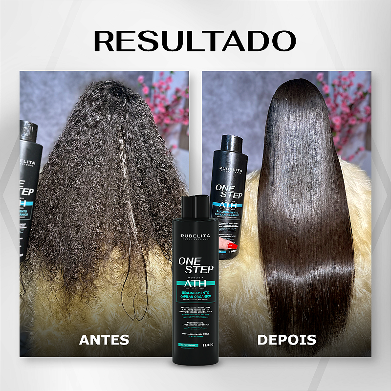Realinhamento Orgânico One Step 1L - Tecnologia ATH Rubelita